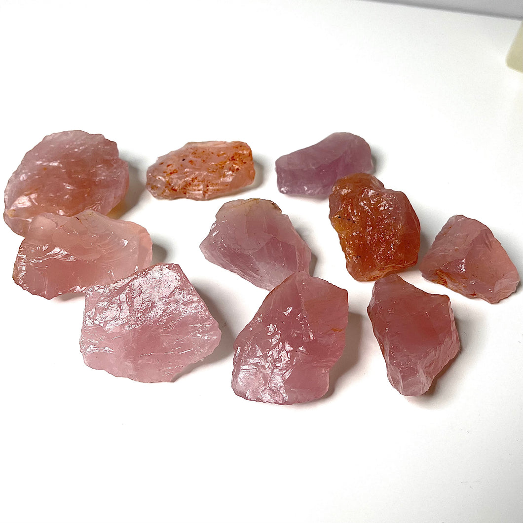 Raw Rose Quartz