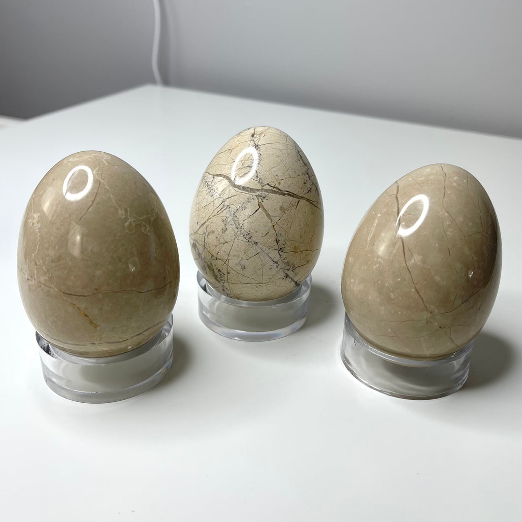 Cream Jasper Egg