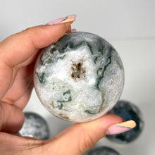 Load image into Gallery viewer, Moss Agate Sphere
