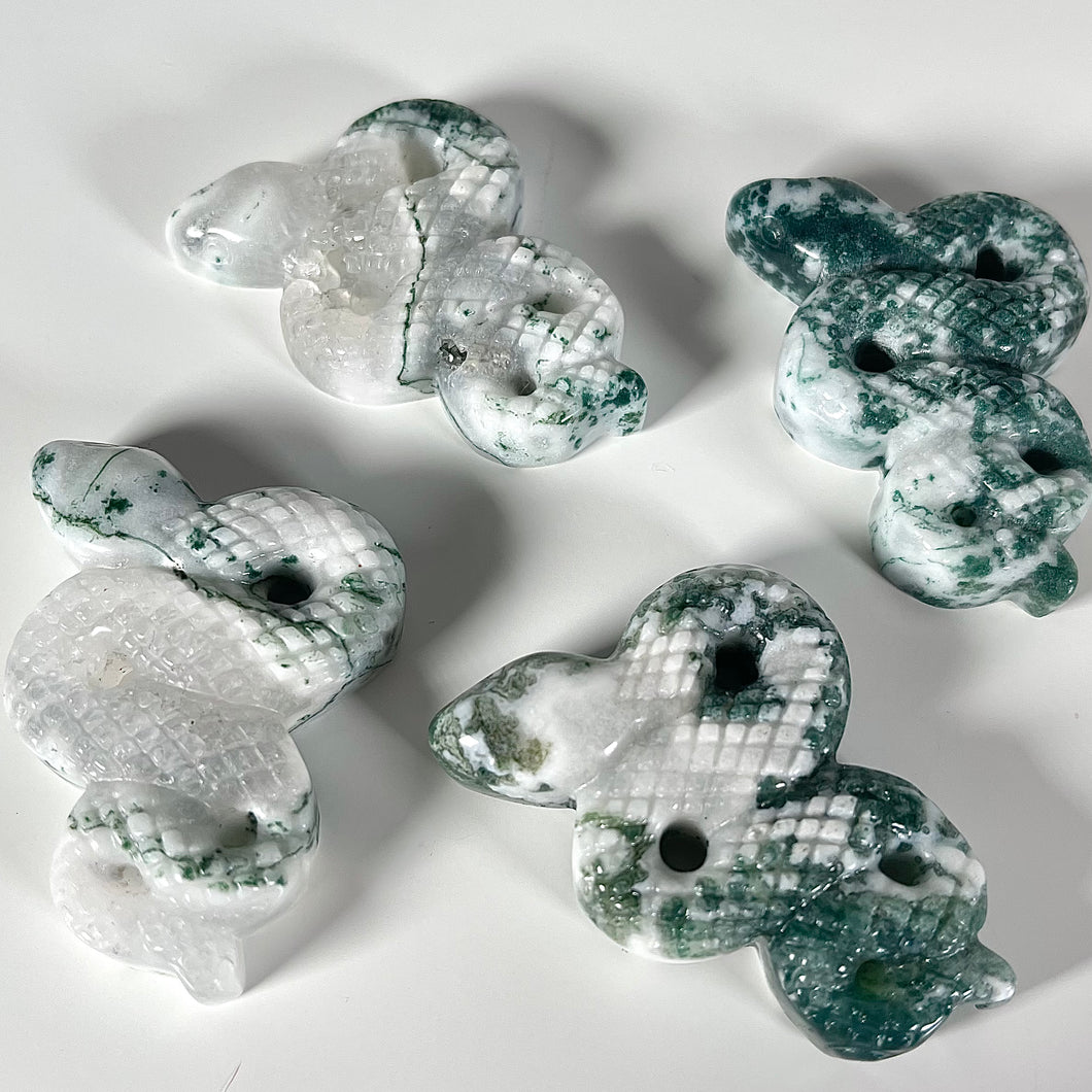 Moss Agate Snake